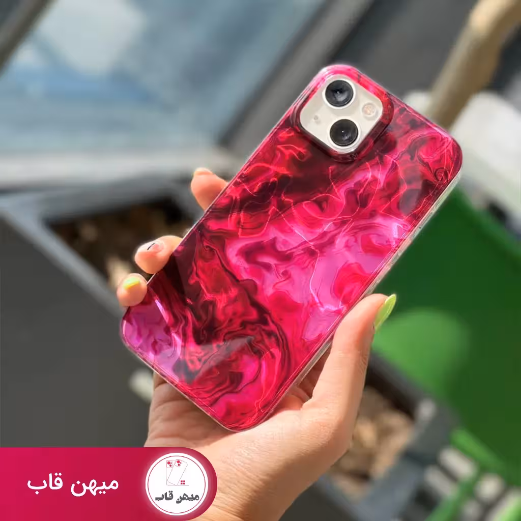 قاب گوشی آیفون Rose Quartz - کد (24920)