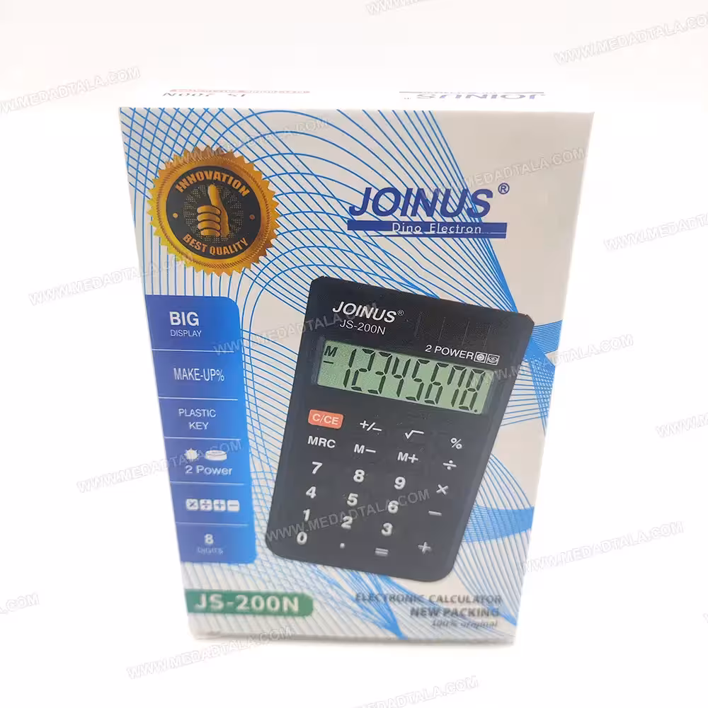 ماشین حساب مشکی کوچک جوینوس JOINUS JS-200N