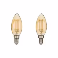 لامپ ال ای دی 6 وات کملیون مدل فیلامنت پایه E14 بسته دو عددی