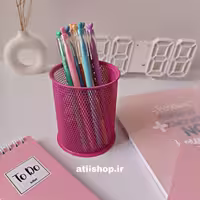 جاقلمی فلزی استوانه