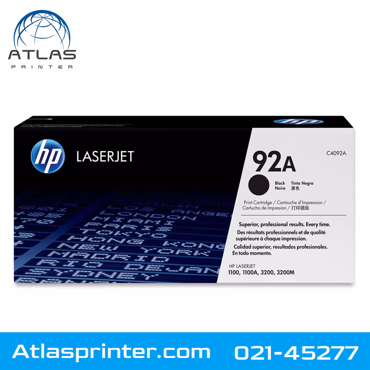 کارتریج لیزری اچ پی HP 92A مشکی