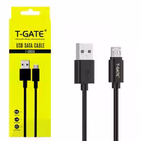 کابل دیتا و شارژ اندروید T-GATE مدل 902 مشکی
