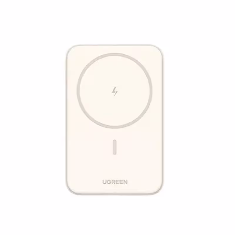 پاوربانک بی سیم مغناطیسی یوگرین مدل PB560 ظرفیت 5000 میلی آمپر ساعت