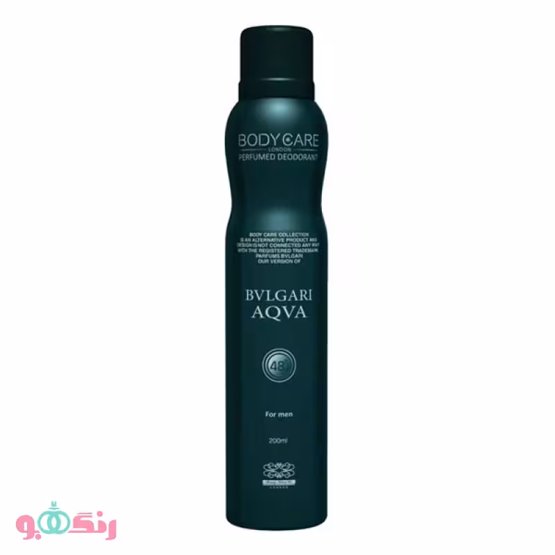 اسپری مردانه بادی کر مدل Bvlgari Aqva حجم 200 میلی لیتر