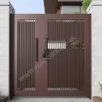 درب فلزی ساده حیاط کد 1082