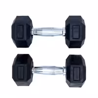 دمبل شش ضلعی 2ونیم کیلو بسته دو عددی