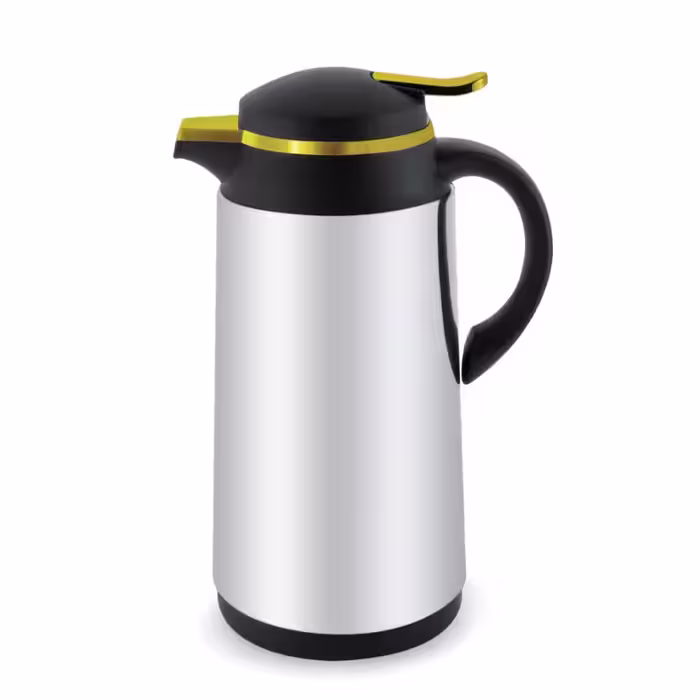 فلاسک شیشه دار 1.3 لیتر آرتیستون لب طلا کد 13419