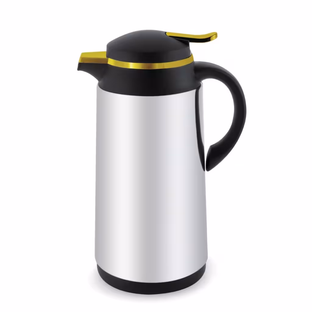 فلاسک شیشه دار 1.3 لیتر آرتیستون لب طلا کد 13419