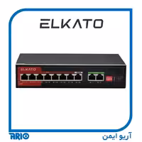 سوییچ POE شبکه 8 پورت الکاتو EL-1SB0820BP-120W V2
