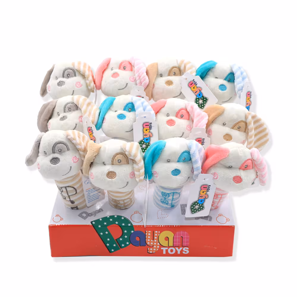 جغجغه سوسیسی  دایان تویز Dayan toys طرح سگ