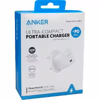 آداپتور شارژر انکر مدل powerport3 20w cube A2149