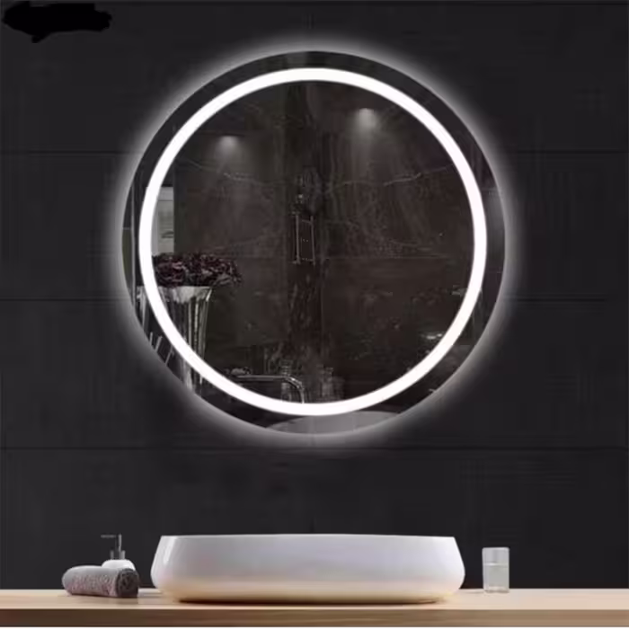 آینه رینگ لایت و بک لایت قطر 80 سانتیمتر مدل D800-SM