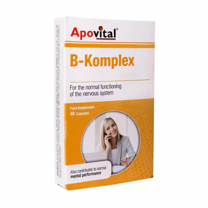 کپسول ب کمپلکس آپوویتال 40 عدد | Apovital B-Komplex