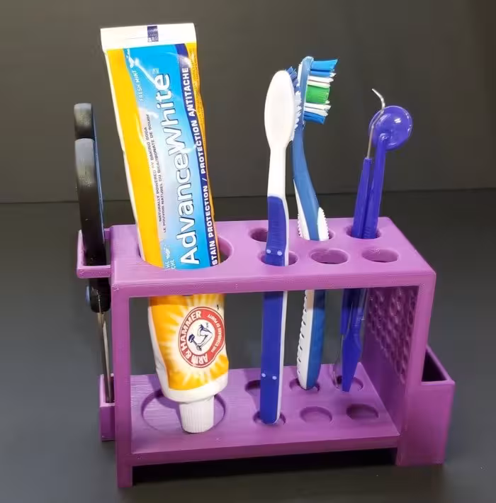مدل سه بعدی هولدر مسواک (STL)