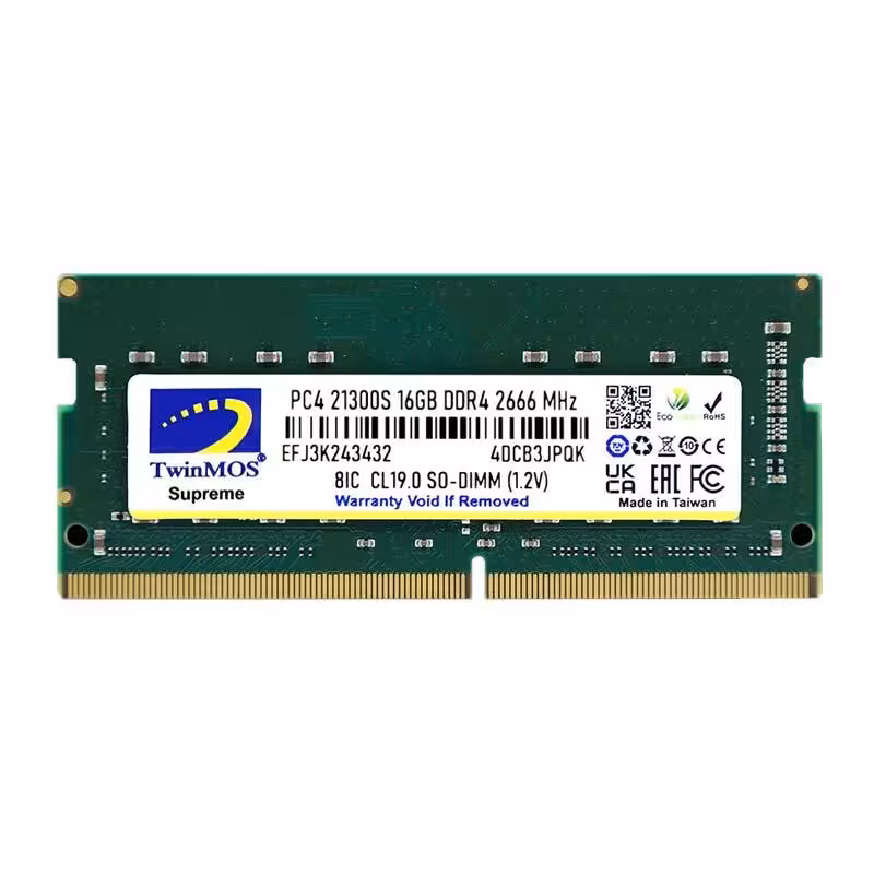 رم لپ تاپ DDR4 تک کاناله 2666 مگاهرتز CL19 توین موس ظرفیت 16 گیگابایت