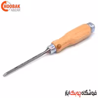 مغار سر تخت 5 میلیمتر دسته چوبی نارکس کد 810105