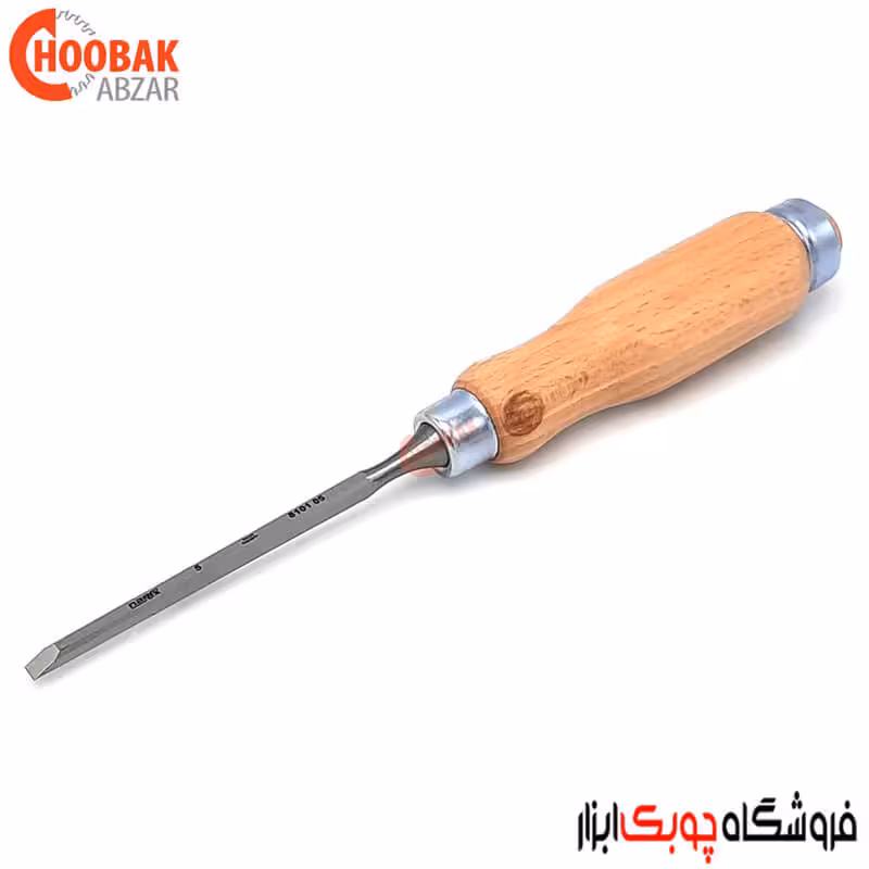 مغار سر تخت 5 میلیمتر دسته چوبی نارکس کد 810105