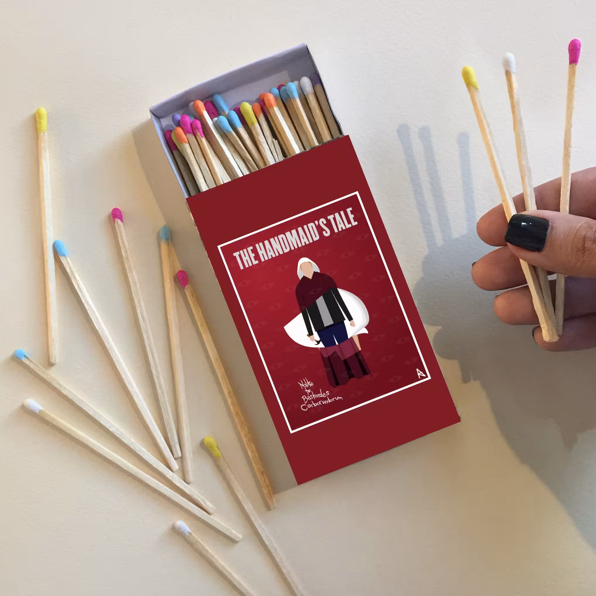 کبریت 10 سانتیمتری طرح سریال محبوب the handmades tale