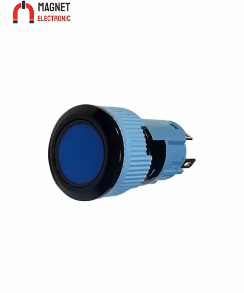 کلید L16-11N-L-AB آبی 12V کد 1657