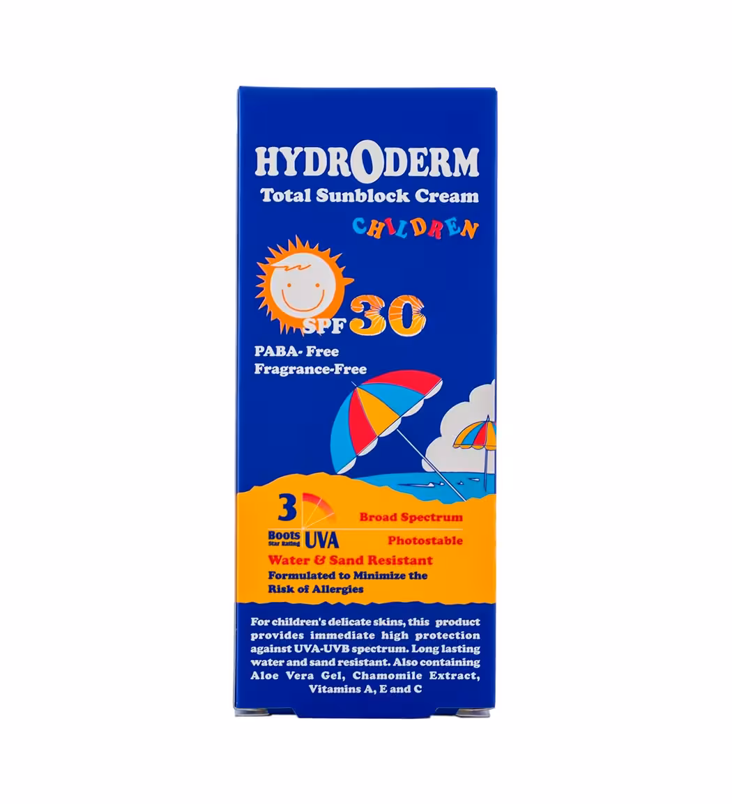 کرم ضد آفتاب کودکان SPF30 هیدرودرم