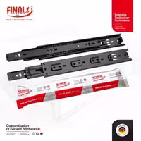 ريل عرض 45 مشكى سورن فینال 830 - یراقینو فروش یراق آلات کابینت و درب