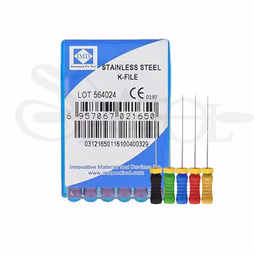 فایل دستی با طول 25 میلیمتر  K File 25mm برند IMD