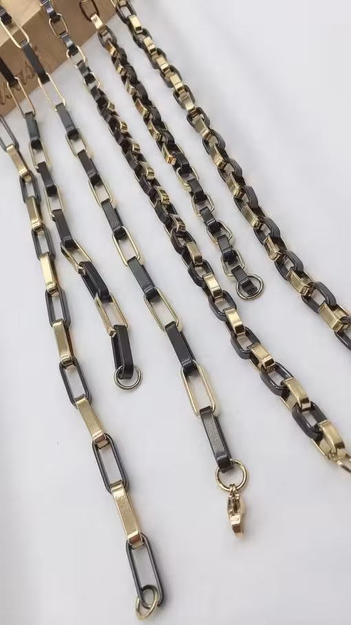 ست زنجیر و دستبند رنگ ثابت استیل کد 4120