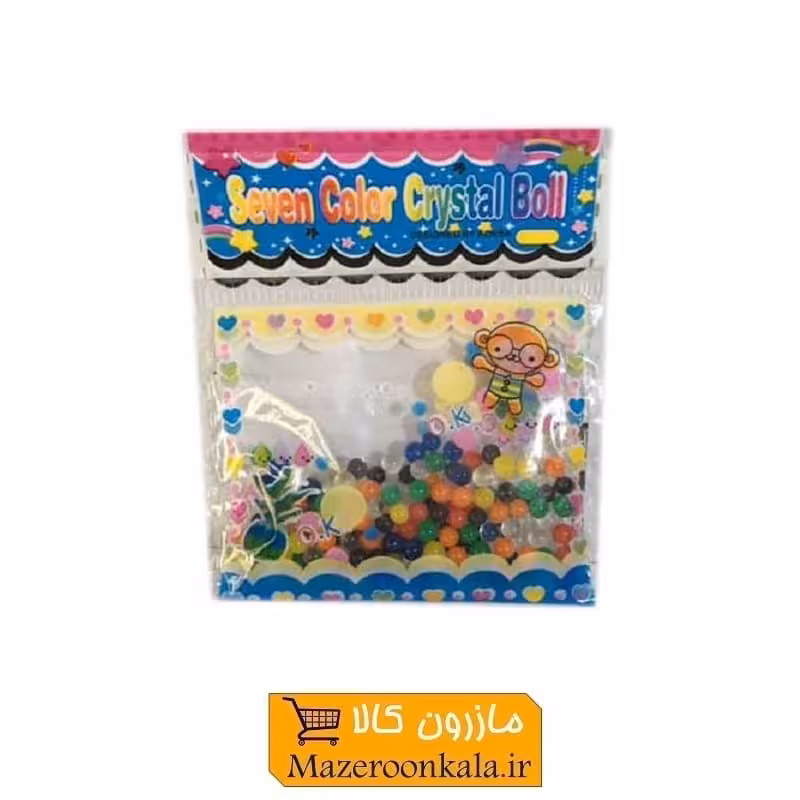 خاک ژله ای هفت رنگ بسته کوچک GKJ-001