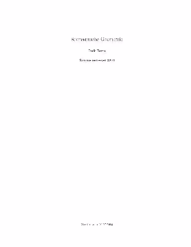 خرید و دانلود نسخه کامل کتاب Riemannsche Geometrie 001