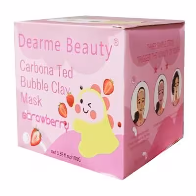ماسک صورت حبابی درما بیوتی Dear Me Beauty مدل توت فرهنگی 100 گرمی
