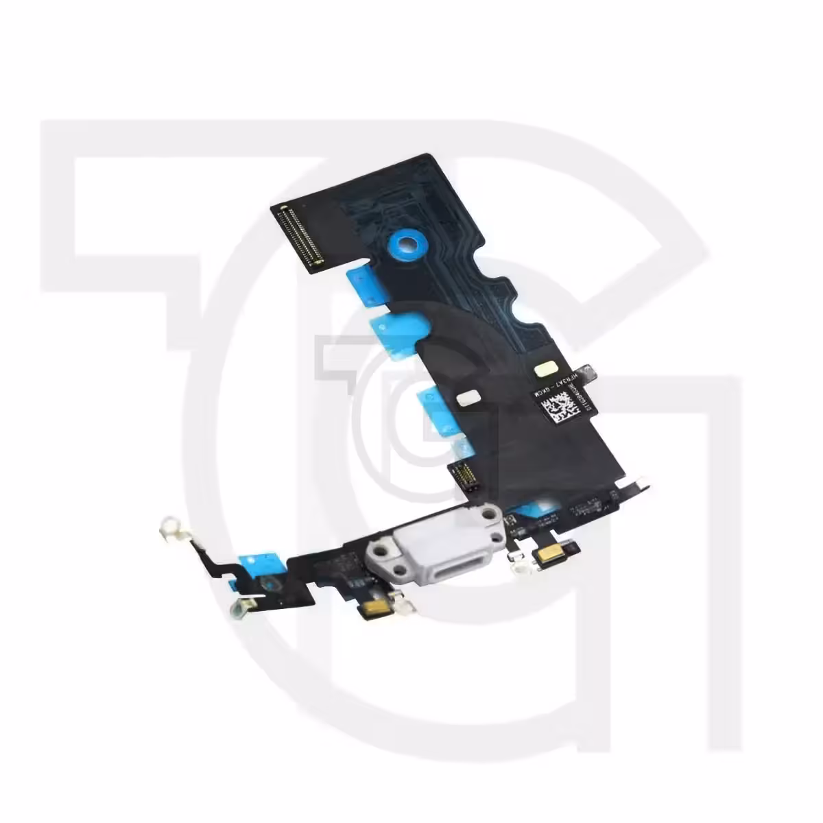 فلت شارژ,هندزفری,میکروفن اپل‌آیفون (سفید) Flat Charging Handsfree Apple iPhone10,4