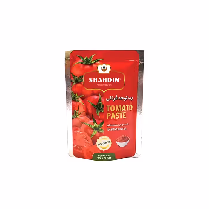 رب گوجه فرنگی پاکتی شهدین 70 گرمی