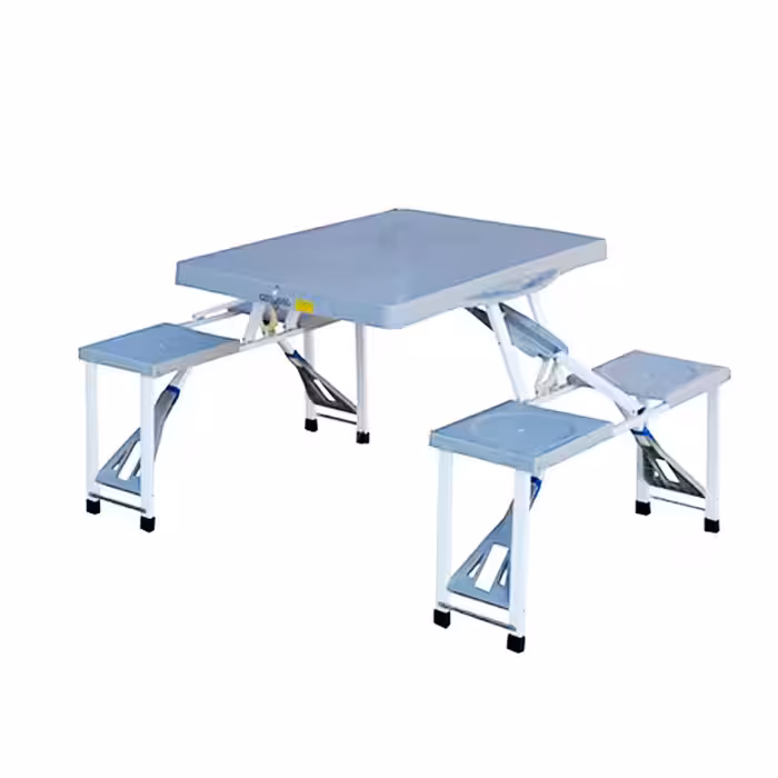 میز و صندلی تاشو مسافرتی رنگ روشن