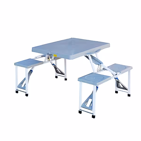 میز و صندلی تاشو مسافرتی رنگ روشن