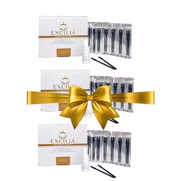 پک سه تایی محلول تقویت کننده مژه و ابرو اکسیلیا