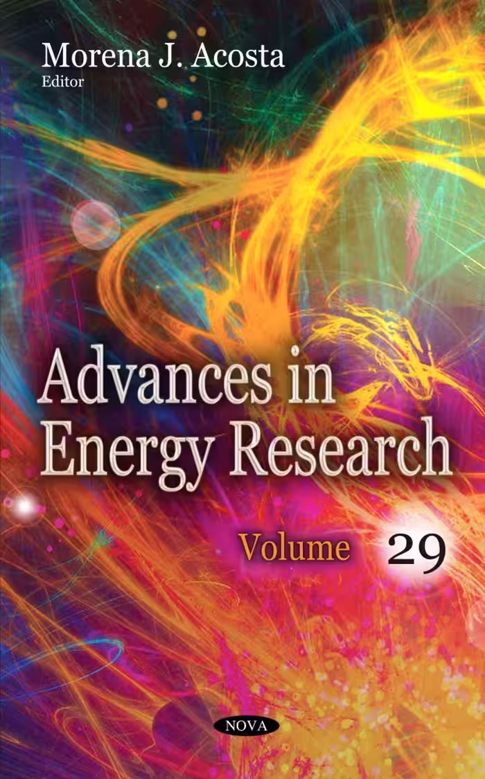 خرید و دانلود نسخه کامل کتاب Advances in Energy Research. Volume 29