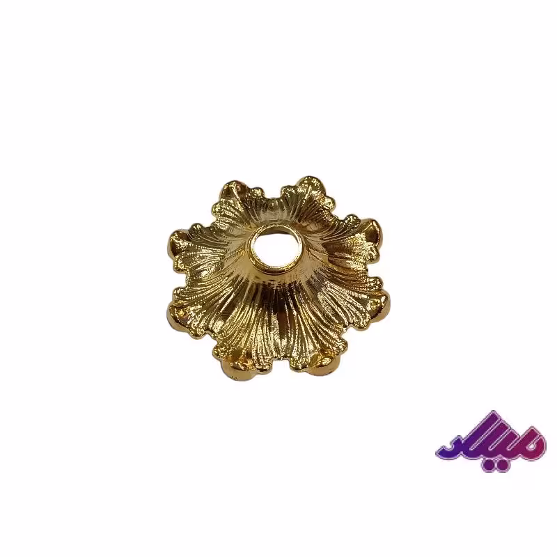 پایه زنبق کوچک طلایی 6 سانت