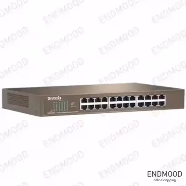 سوییچ 24 پورت 10,100,1000 گیگابیت تندا Tenda TEG1024D