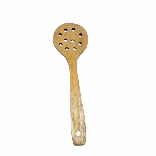 کفگیر چوبی گرد کد 10