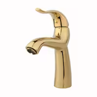 شیر روشویی راسان مدل اکتاو طلایی