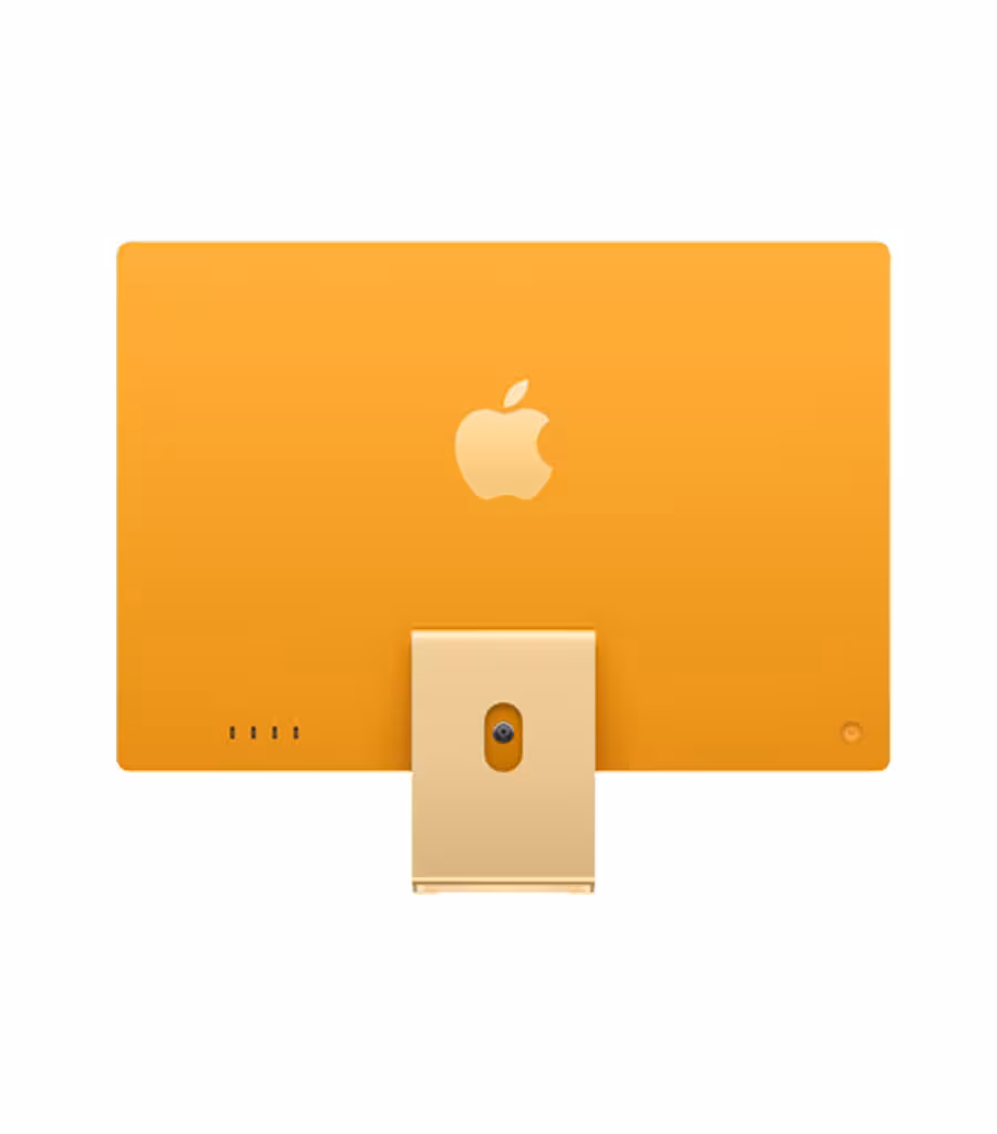 آیمک 24 اینچ M1 ظرفیت 256GB/8-8 Core زرد مدل Z12S