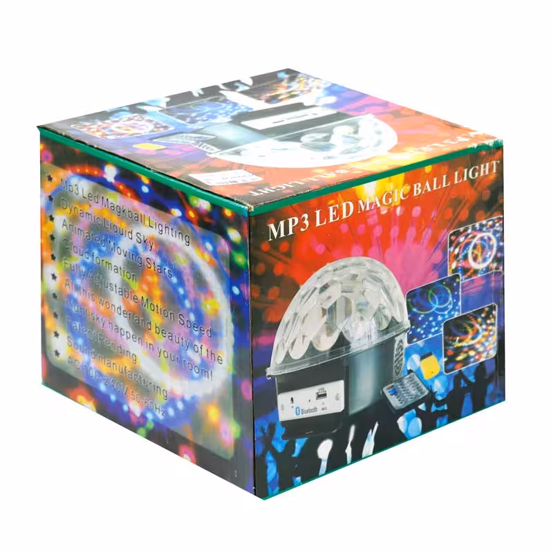 رقص نور اسپیکر دار MAGIC BALL LIGHT