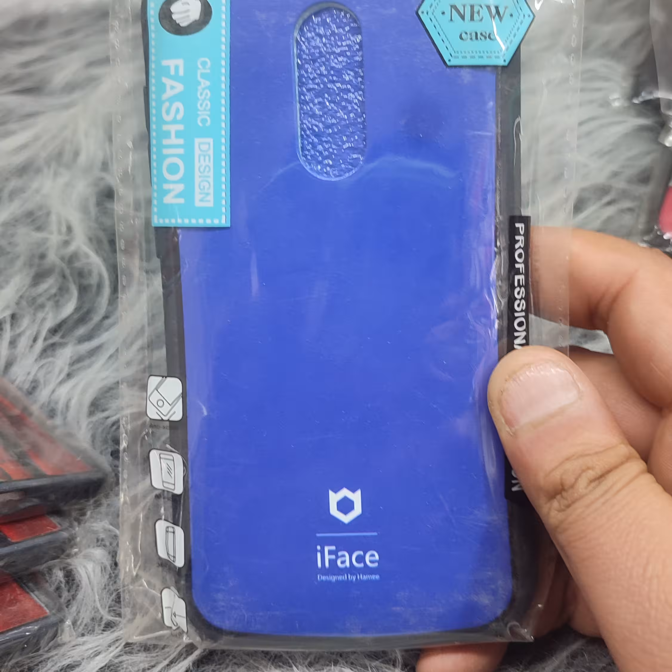 گارد آیفیس اورجینال آبی REDMI NOTE 4