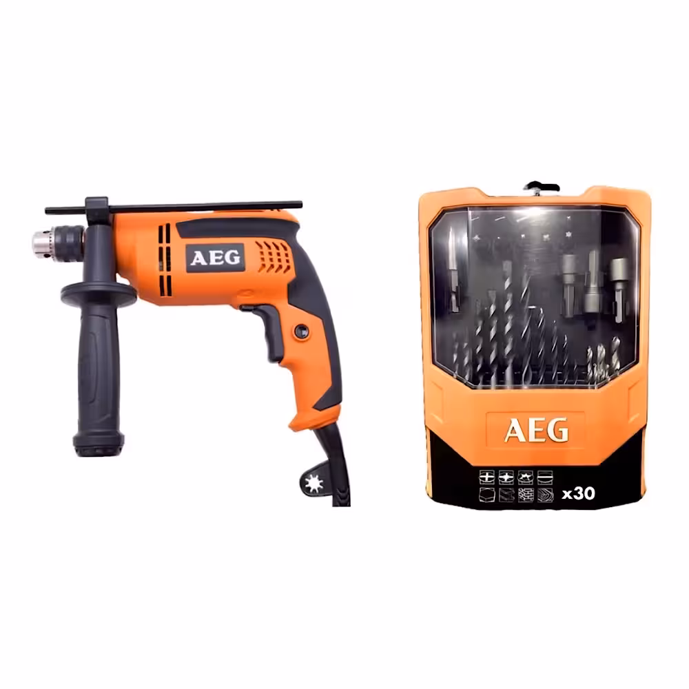 مجموعه 30 عددی دریل چکشی آاگ  مدل SBE 630 R