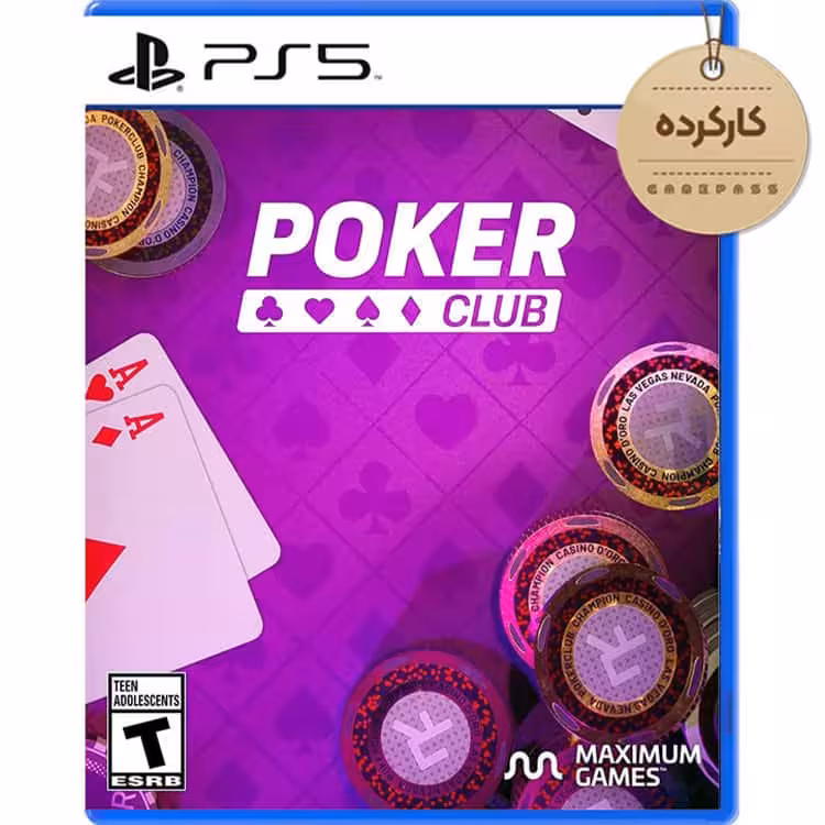 دیسک بازی Poker Club کارکرده – مخصوص PS5