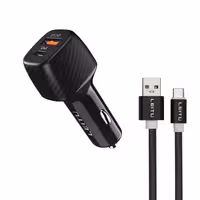 شارژر فندکی 20 وات لیتو مدل LC-C22 به همراه کابل microUSB | کالا مکس