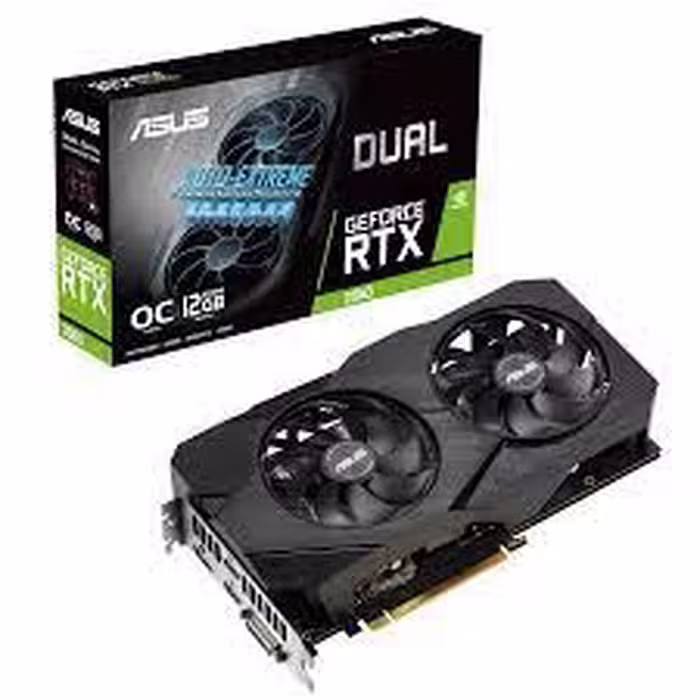 کارت گرافیک ASUS مدل DUAL RTX2060 O12G EVO