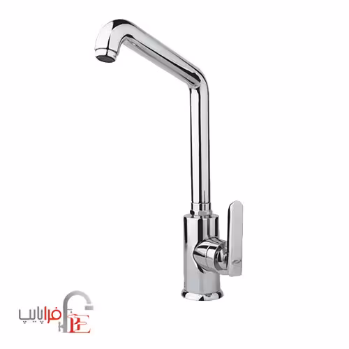 شیر ظرفشویی راسان مدل فلورا کروم