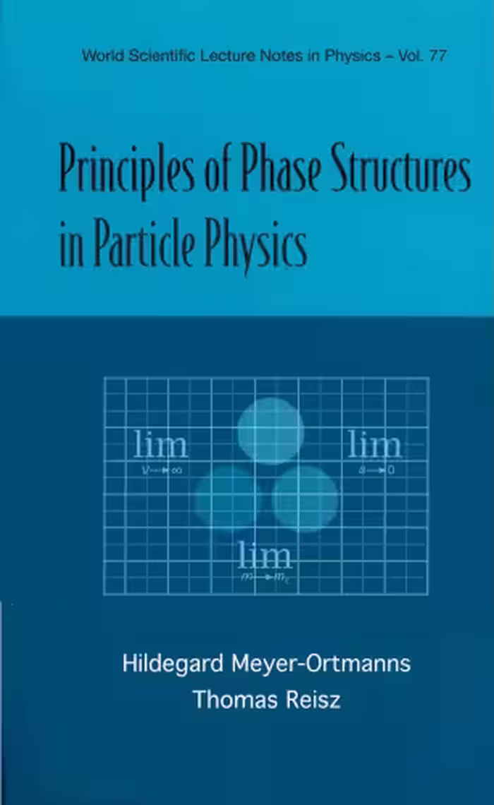 خرید و دانلود نسخه کامل کتاب Principles of Phase Structures in Particle Physics