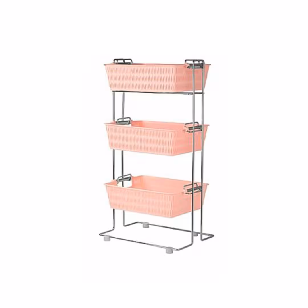 جا سیب زمینی پیاز مستطیل 3طبقه لیمون الوان